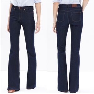NWT! Madewell Flea Market Flares, size 26